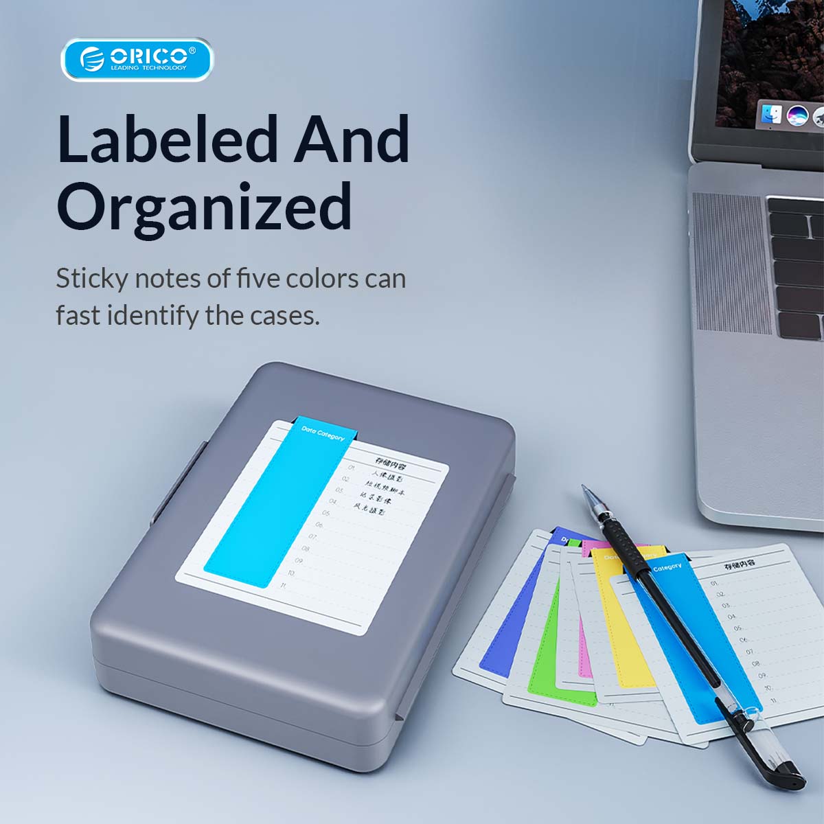 ORICO PHA35 3.5&quot; Hard Drive Case Portable Hard Drive Disk Protective Box for 3.5 Inch HDD Waterproof Dust-proof Storage Box