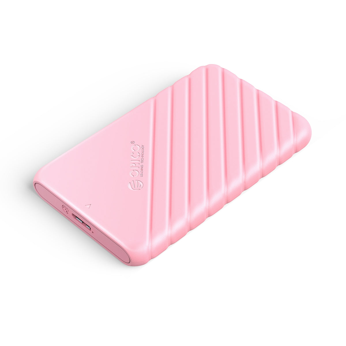 ORICO 25PW1-U3 5Gbps Transmission Micro-B 2.5&quot; External Storage HDD Enclosure SATA HDD SSD Hard Drive Enclosure Support 6TB - Pink