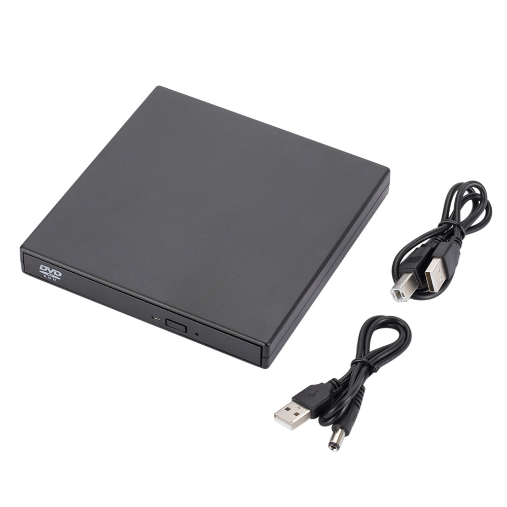 033 External 8x DVD CD Drive USB 2.0 Portable CD DVD Drive Rewriter Burner Writer Compatible with Laptop Desktop PC