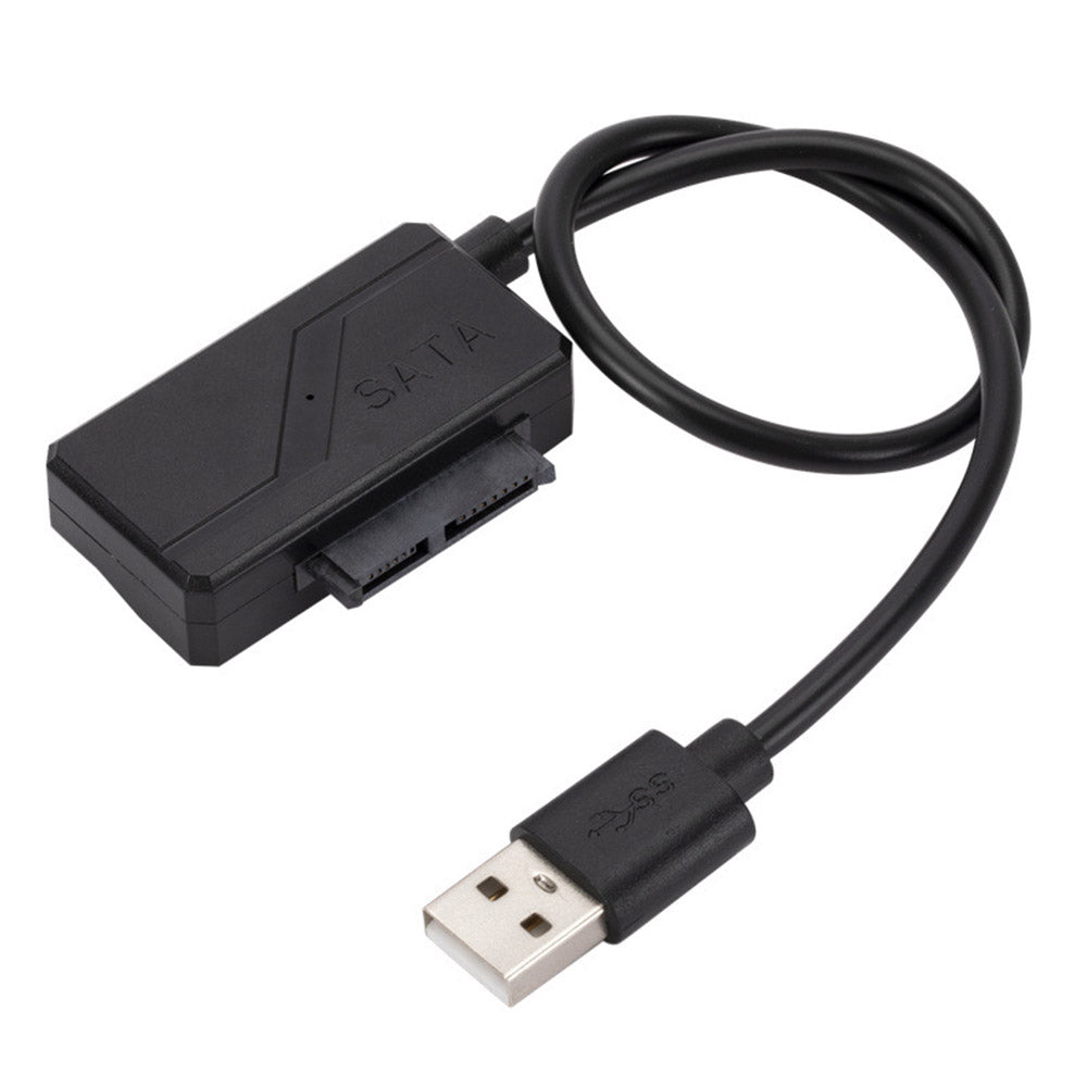 USB Optical Drive Data Cable USB to SATA 6+7Pin Slimline Notebook Optical Drive Cable USB2.0 Optical Disc Drive Cable