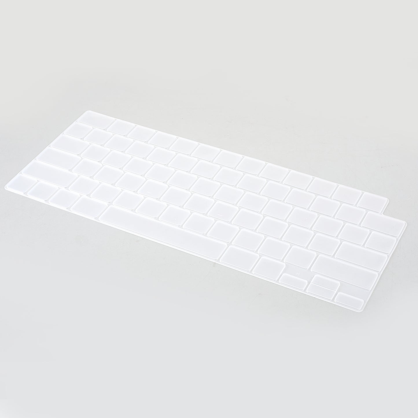 Ultra-thin Clear Keyboard Cover Soft TPU Keyboard Protector for EU Version MacBook Pro 14.2inch (A2442) / Pro 16.2inch (A2485)