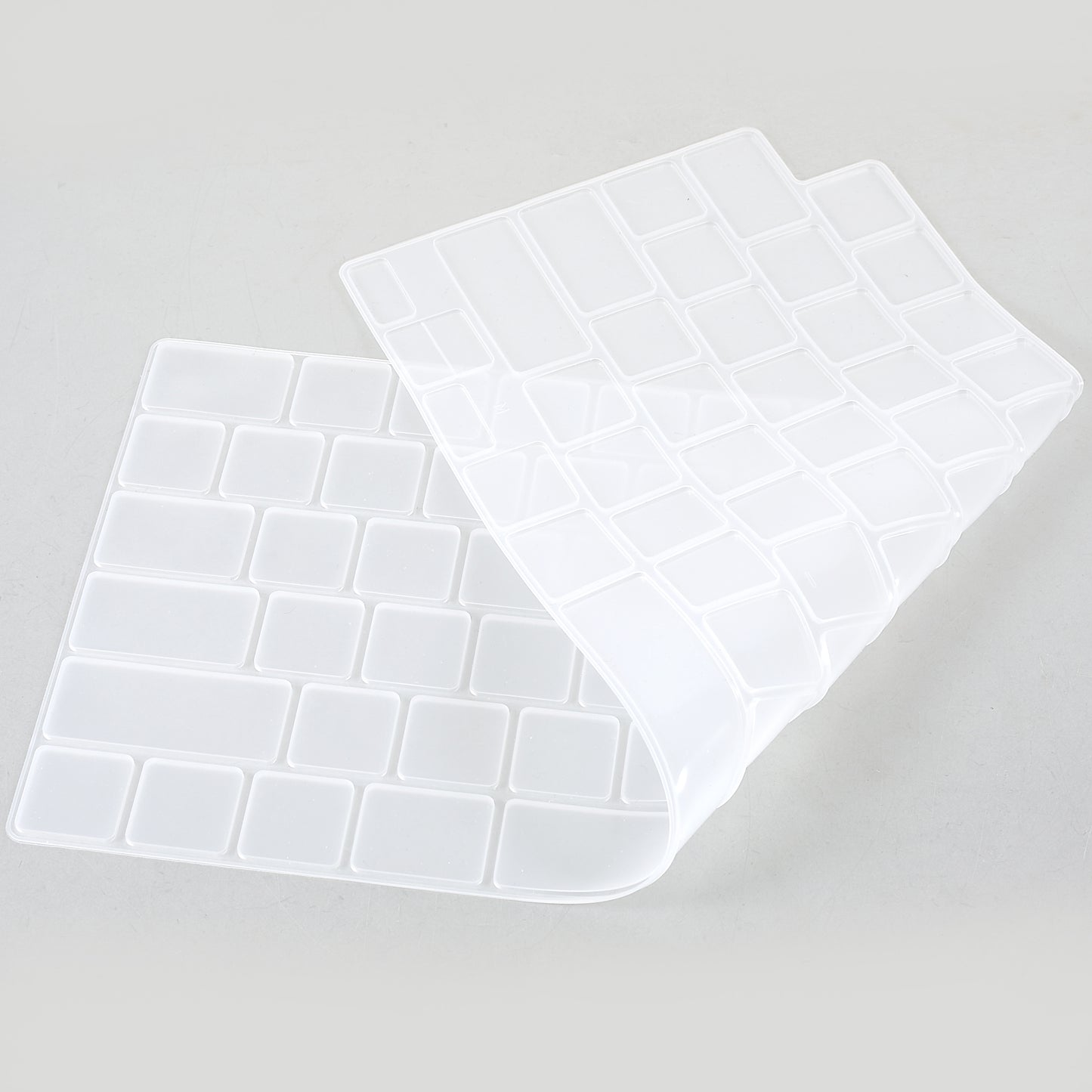 Ultra-thin Clear Keyboard Cover Soft TPU Keyboard Protector for EU Version MacBook Pro 14.2inch (A2442) / Pro 16.2inch (A2485)