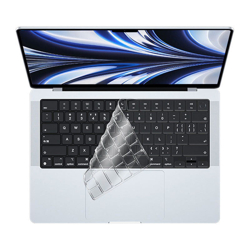 ZGA Soft TPU Keyboard Protector Ultra-thin Laptop Keyboard Cover for MacBook Pro 13-inch / Pro 16-inch
