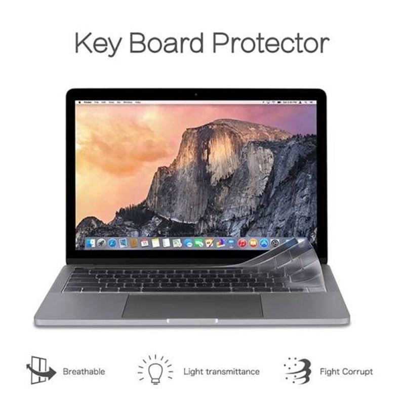 ZGA Soft TPU Keyboard Protector Ultra-thin Laptop Keyboard Cover for MacBook Pro 13-inch / Pro 16-inch