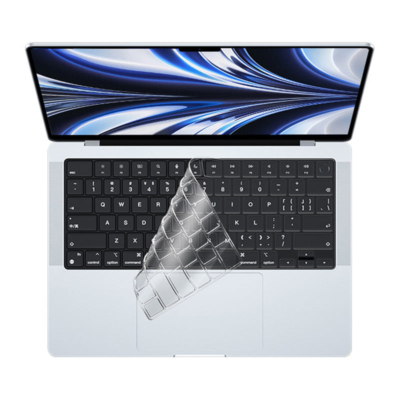 ZGA Lightweight Keyboard Cover Soft TPU Keyboard Film Protector for MacBook Pro 14-inch / Pro 16-inch / Air 13-inch