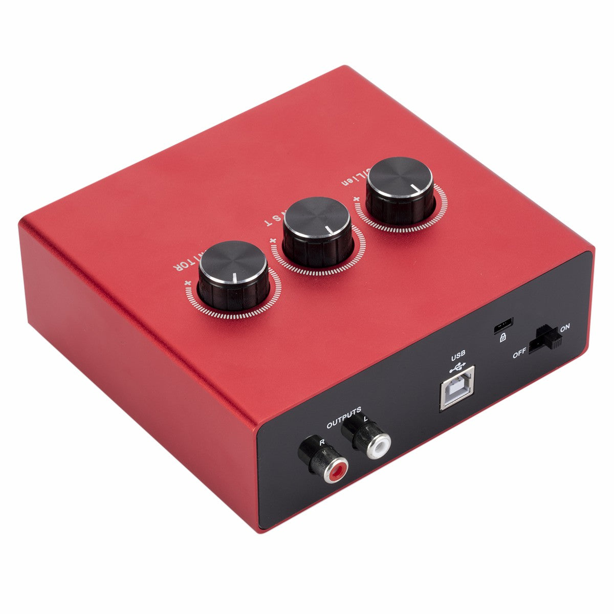 YJ Mixer External USB Sound Card Audio Interface Card Converter Adapter for Singing Studio Recording
