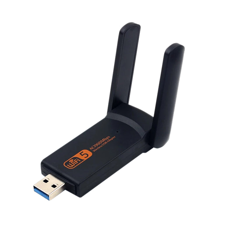 AC1900M 2.4G+5G Dual Band USB Wireless Adapter WiFi Network Card with Antenna for PC Laptop Desktop