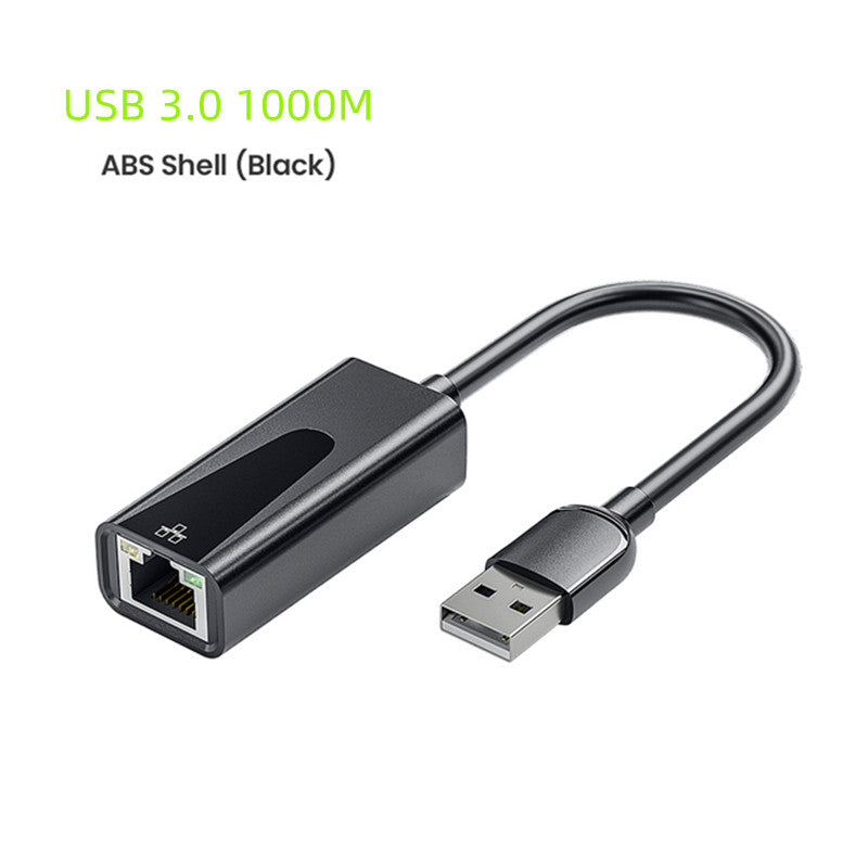 SAGE-08 Type-C to RJ45 LAN Adapter Portable Mini 100M/1000M Gigabit LAN NetCard Converter Compatible with Nintendo Switch, Xiaomi Mi Box Support Mac OS, Linux, Chrome OS