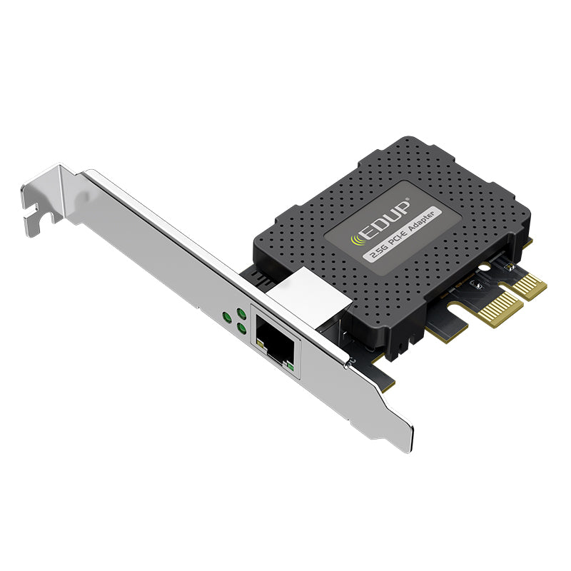 Edup EP-9635C PCI-E Express Network Adapter RJ45 Port 2.5Gbps / 1Gbps / 100Mbps Ethernet Network Card