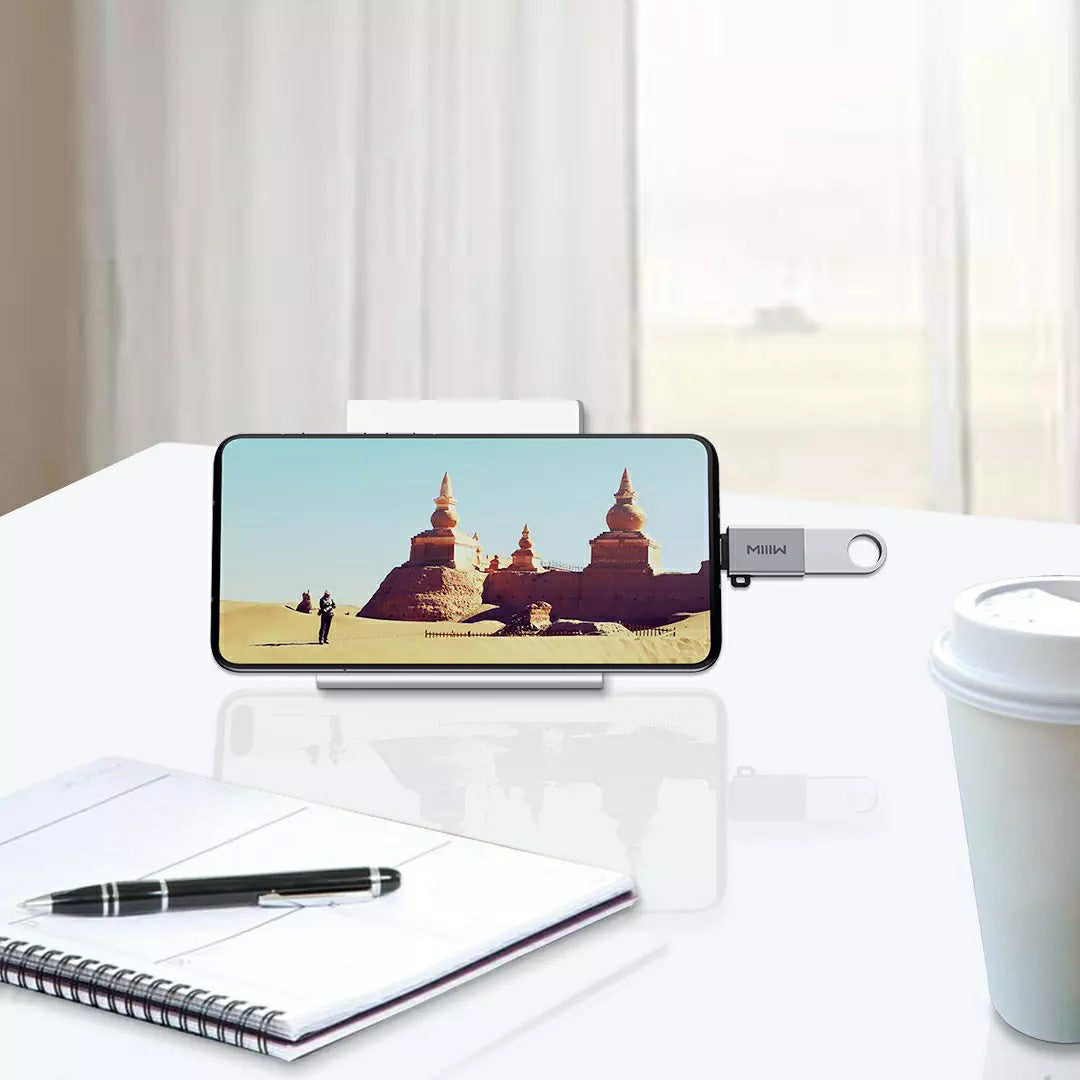 Type-C to USB Adapter Mini Portable Type-C Converter Data Transfer Support 450M/s Transmission