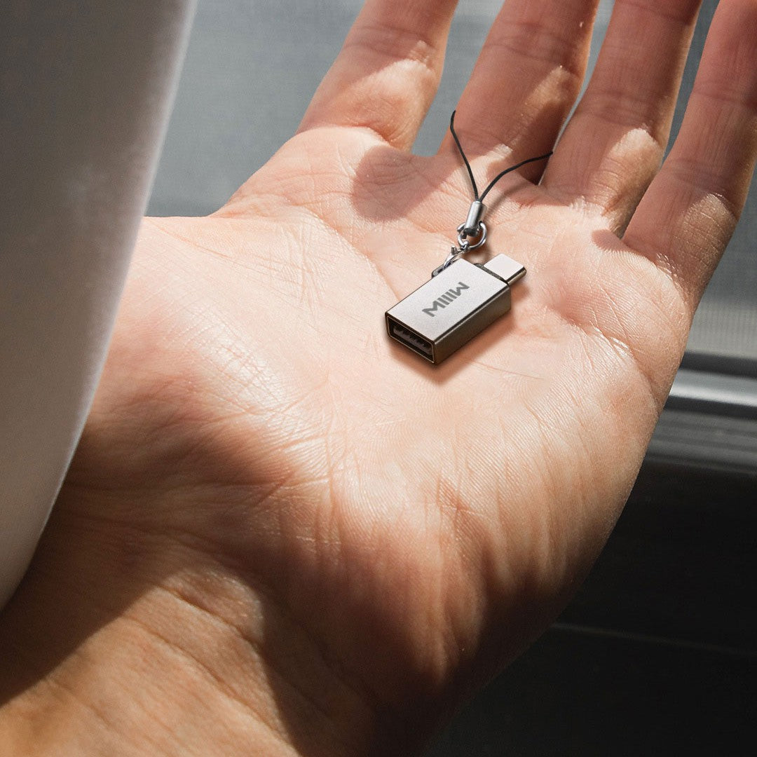 Type-C to USB Adapter Mini Portable Type-C Converter Data Transfer Support 450M/s Transmission