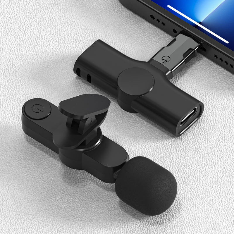 USB C to OTG Lightning Adapter for iPhone Support Data Transmission Connect Charger Connector Cable Converter Wireless Microphone Adapter - Silver