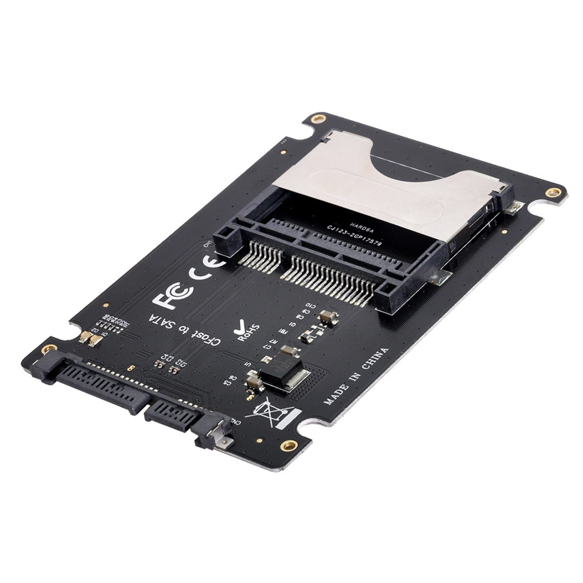 SA-168 SATA to CFast 2.0 Card Adapter 2.5 inch Case SSD HDD CFast Card Reader for PC Laptop