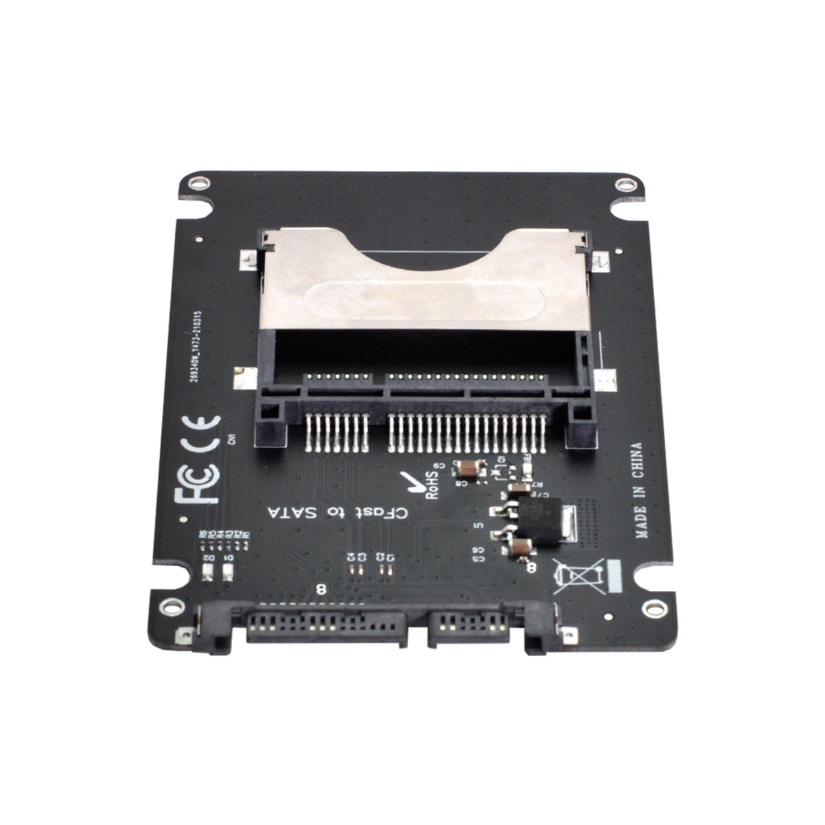 SA-168 SATA to CFast 2.0 Card Adapter 2.5 inch Case SSD HDD CFast Card Reader for PC Laptop