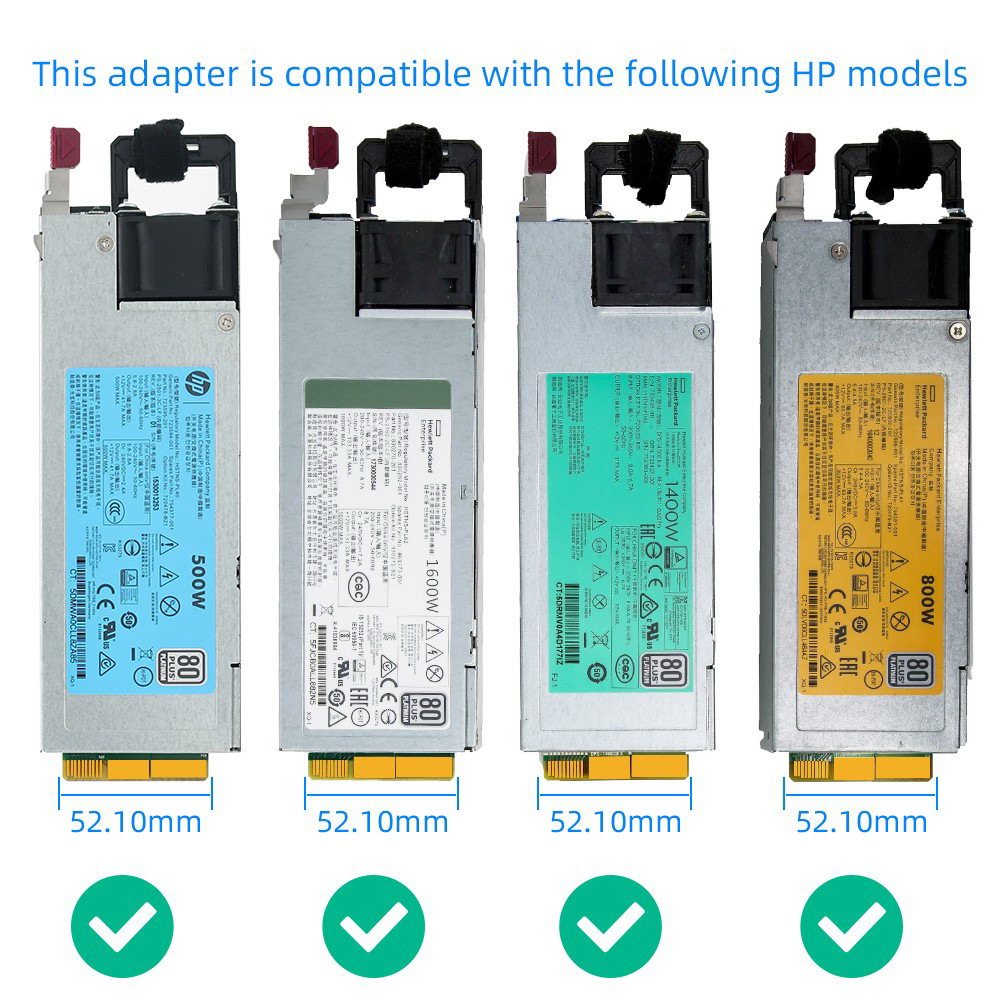 PW-011 For CHIA ETH BTC Mining Miner 12V Flex Slot Server Power Board 14+10Pin to 16x6Pin Power Supply Board