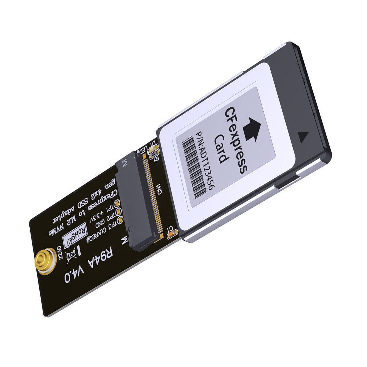SA-046 For XBOX Series X/S CH SN530 SSD PCIe4.0 Expansion Memory Card CF-Express Type-B to M.2 NVMe 2230 M-Key Adapter