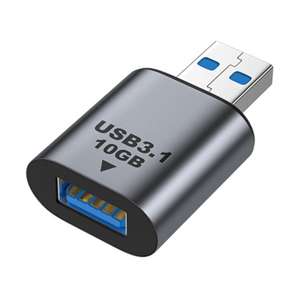 UC-082-AMAF USB 3.0 A Male to A Female Converter 10Gbps Fast Data Transmission Metal Shell Adapter Plug