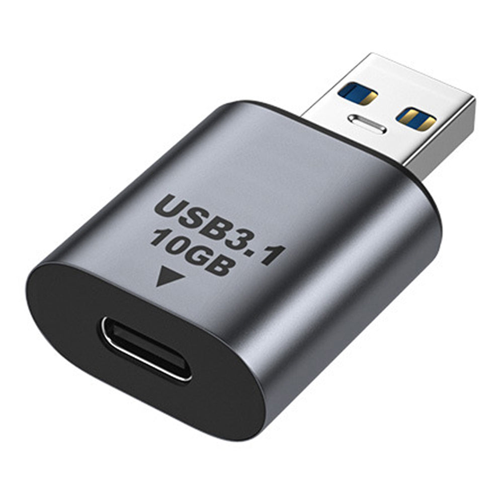 UC-082-AMCF USB 3.0 A Male to Type C Female 10Gbps Data Transfer Adapter Metal Shell High Stability Converter