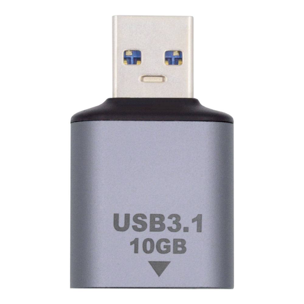 UC-082-AMCF USB 3.0 A Male to Type C Female 10Gbps Data Transfer Adapter Metal Shell High Stability Converter