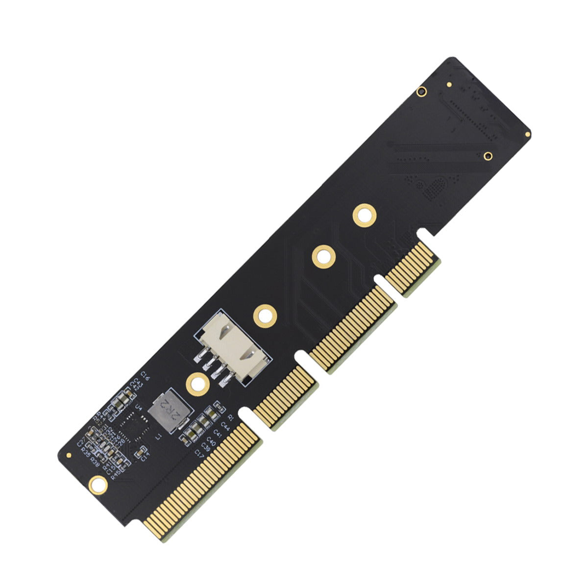 SA-048 NGFF M-key 110mm to PCI-E 16X Adapter Low Profile Height 3cm for 110mm 80mm SSD 1U Server