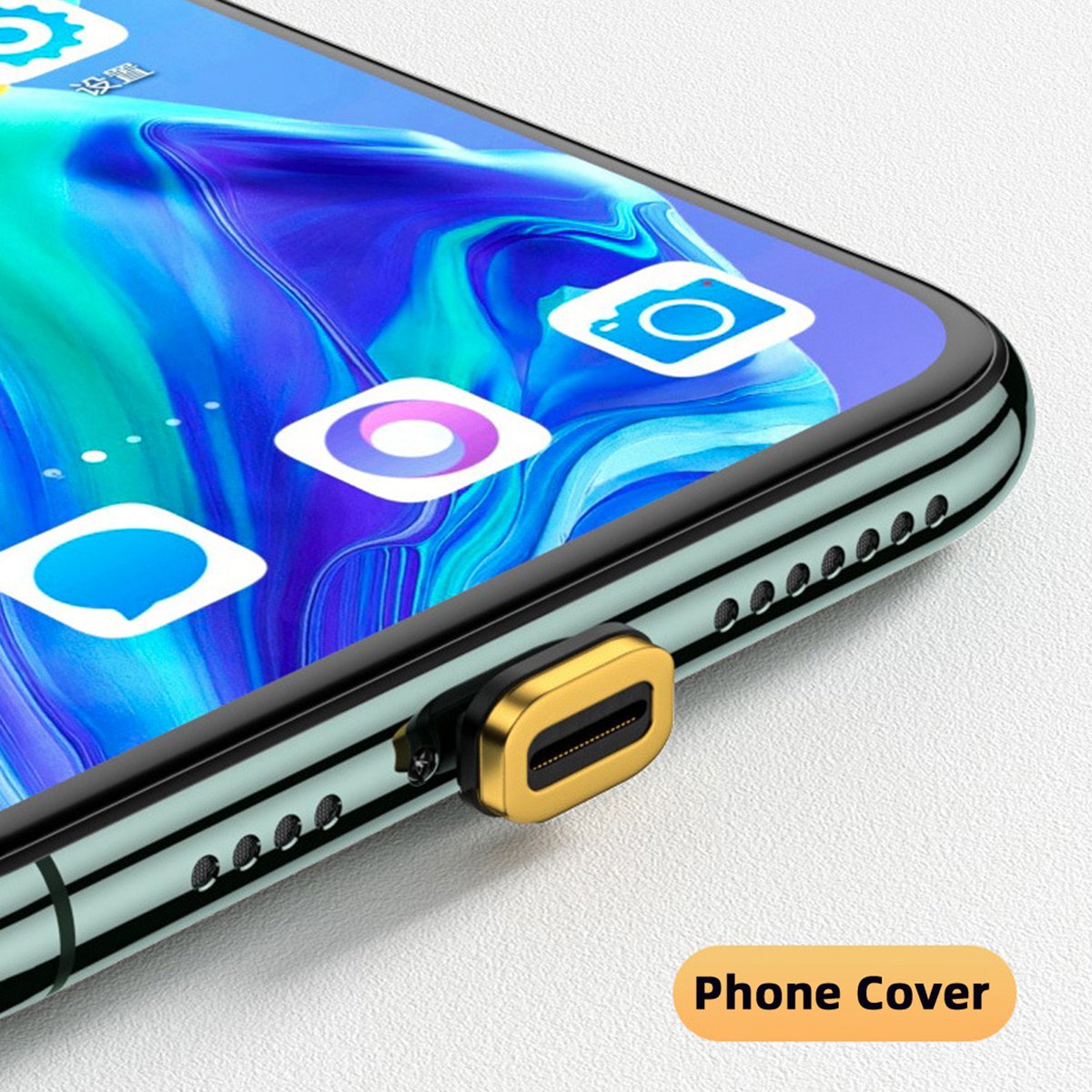 UC-028-UP 40Gbps USB4 Type C Male to Female 90 Degree Up Down Angled 100W Power Data 8K Video Magnetic Connector Adapter
