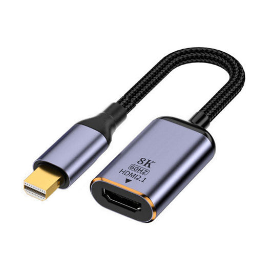 DP-056-MDP Mini DisplayPort 1.4 to HDMI 2.1 Display 8K UHD 4K Mini DP to HDMI Male Monitor Adapter Cable
