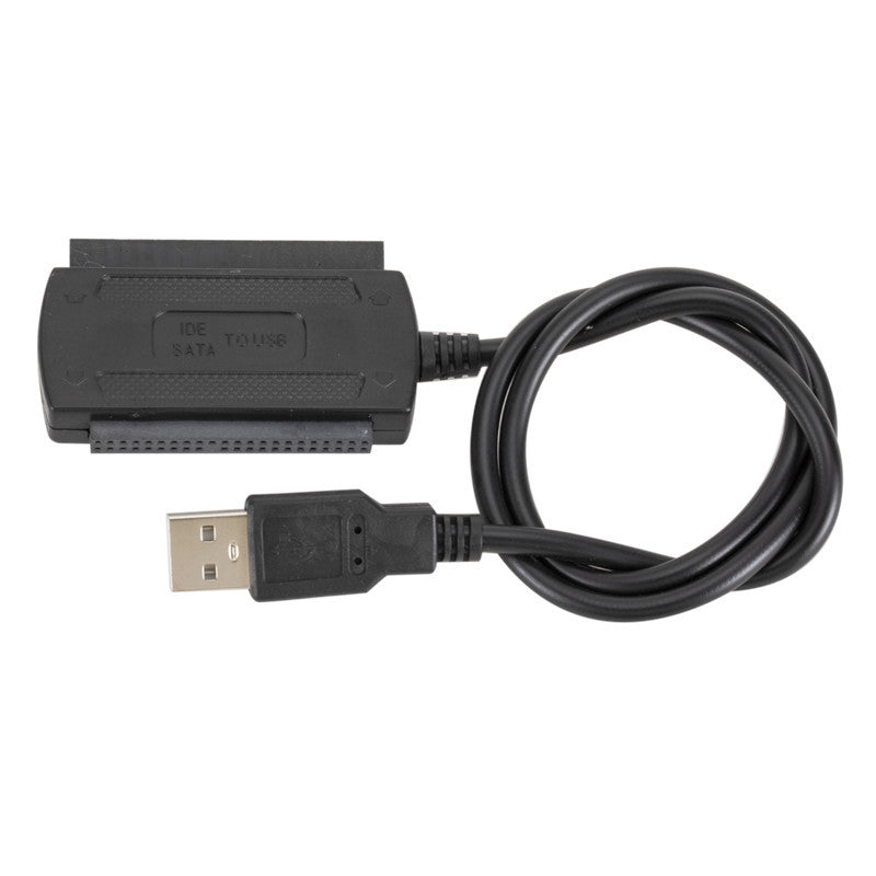 USB 2.0 to IDE  / SATA 2.5"/3.5" HDD SSD Hard Drive Adapter Transfer Cable