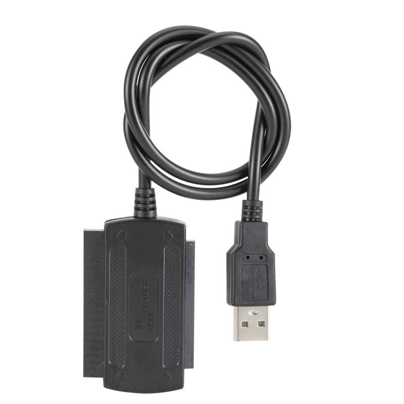 USB 2.0 to IDE  / SATA 2.5"/3.5" HDD SSD Hard Drive Adapter Transfer Cable