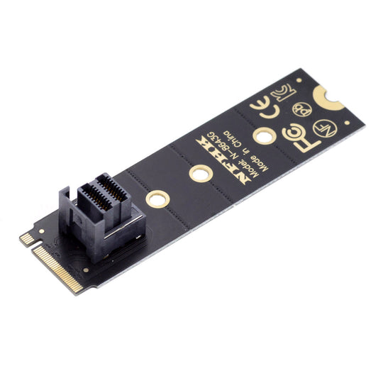 SF-094-BK SFF-8643 to U.2-SSD Mainboard 2280 NVME PCIe SSD Adapter Board - Black