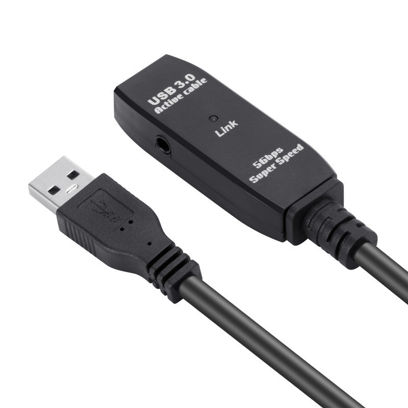 YC30 10m 5Gbps USB3.0 Extension Cable for Camera / Printer / Mouse Male to Female Extender Cord