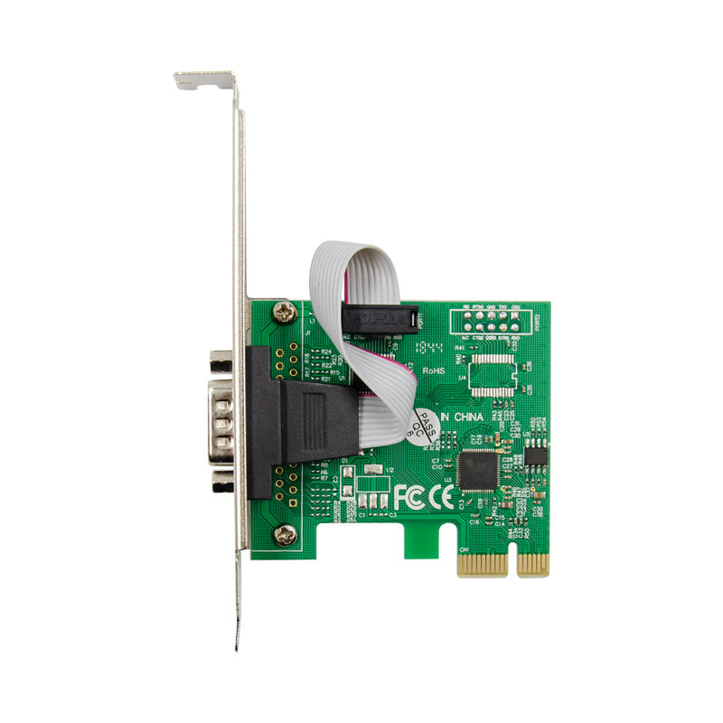 PCIE AX99100 1S DB9 RS232-Port Serial Card Native Industrial Expansion Card