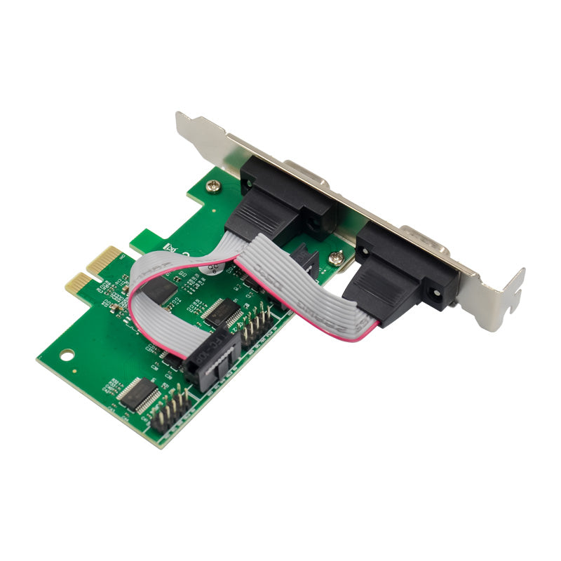 PCIE AX99100 4S DB9 I / O Express Serial Card COM1 Port RS232 Serial Card