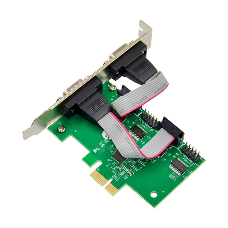 PCIE AX99100 4S DB9 I / O Express Serial Card COM1 Port RS232 Serial Card