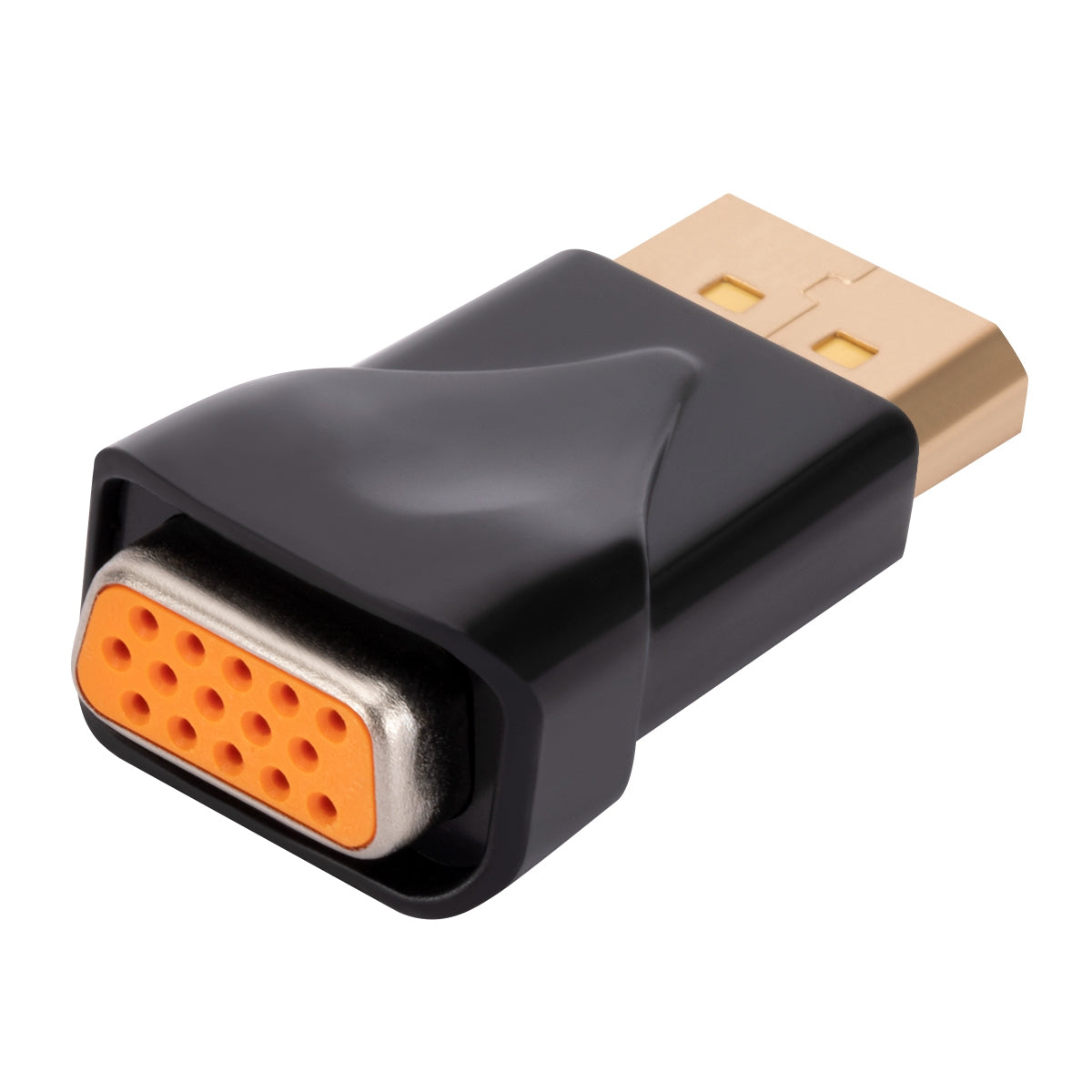 D29 DP to VGA Adapter Portable Mini DP to VGA Converter HD Displayport to VGA Adapter Cable Support 720P / 1080P Resolution