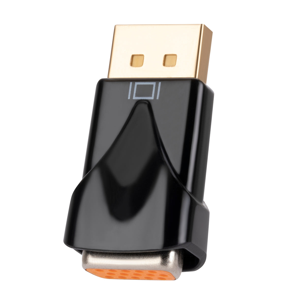 D29 DP to VGA Adapter Portable Mini DP to VGA Converter HD Displayport to VGA Adapter Cable Support 720P / 1080P Resolution
