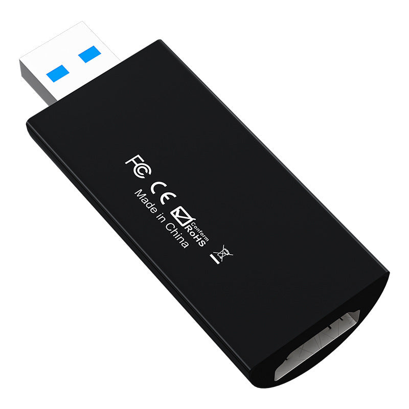 USB 3.0 to HDMI Audio Video HD Capture Card Multi-function 4K / 30HZ Video Recorder Capture Device for Game Live Streaming / Recording