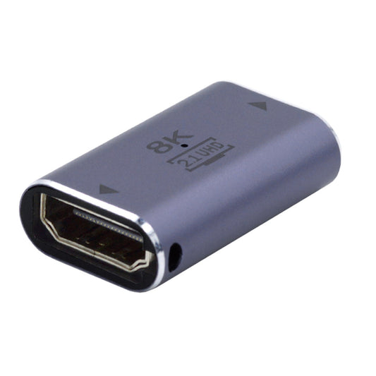 HD-008-8K HDMI 2.1 Female to Female UHD Extension Gold Plated Converter Adapter Support 8K 60hz HDTV