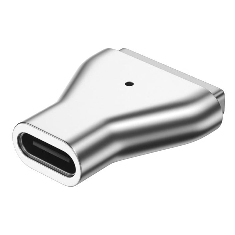 for MacBook Air / Pro USB Type-C to Compatible with Magsafe 2 Magnetic Adapter Aluminum Alloy PD Fast Charging Adapter with Indicator Light