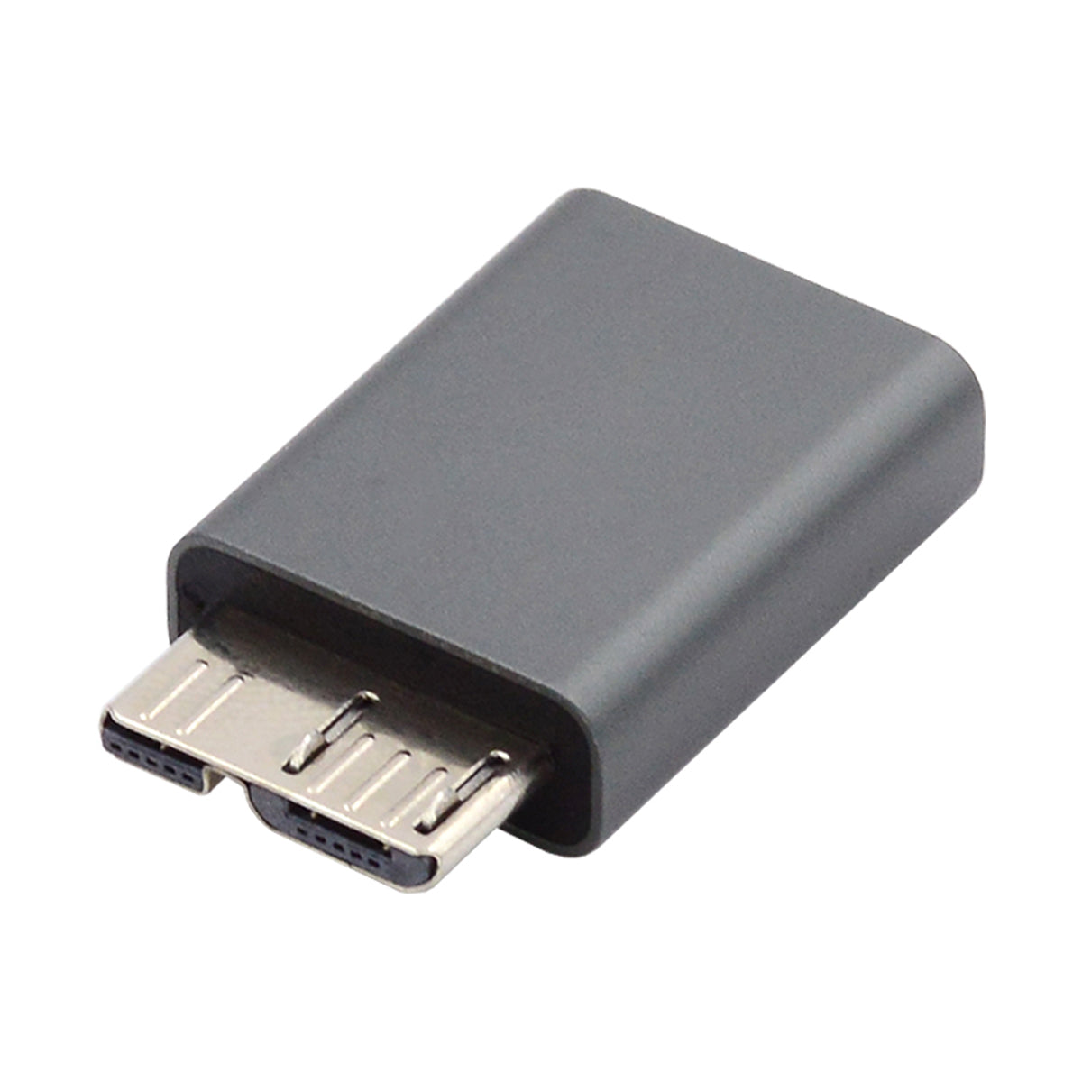 UC-082-MMCF USB-C USB 3.1 Type C Female to Micro USB 3.0 Male Data Adapter 10Gbps Data Power for Laptop SSD Disk