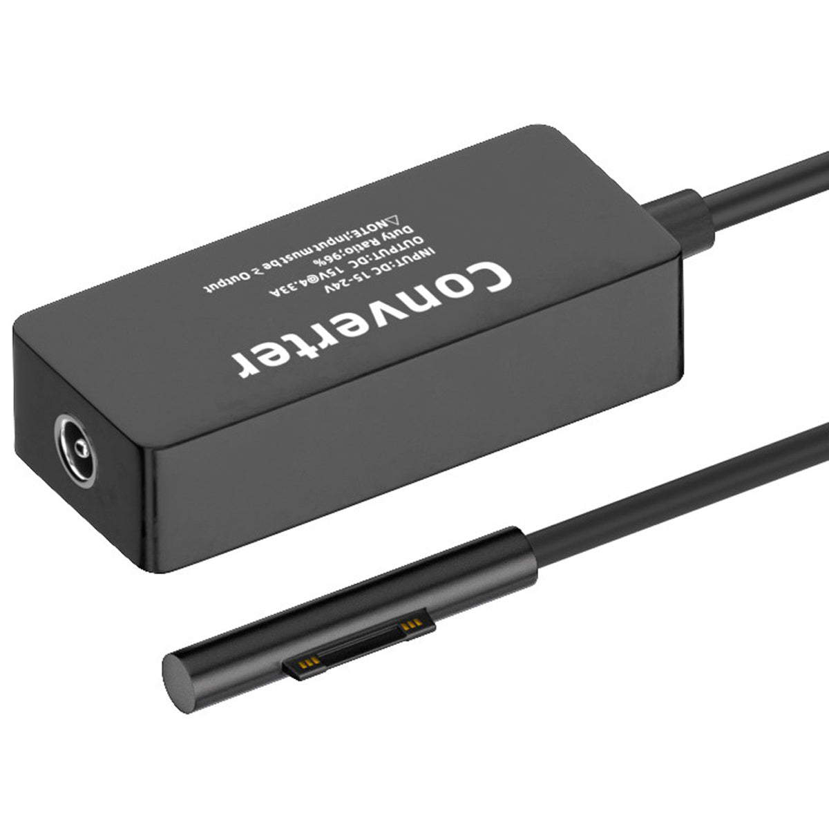 PW-016-TYPECF Type-C USB-C Female 65W DC 15V to Surface Pro 3 / 4 / 5 / 6 / 7 / 8 / 9 Charge Power Converter