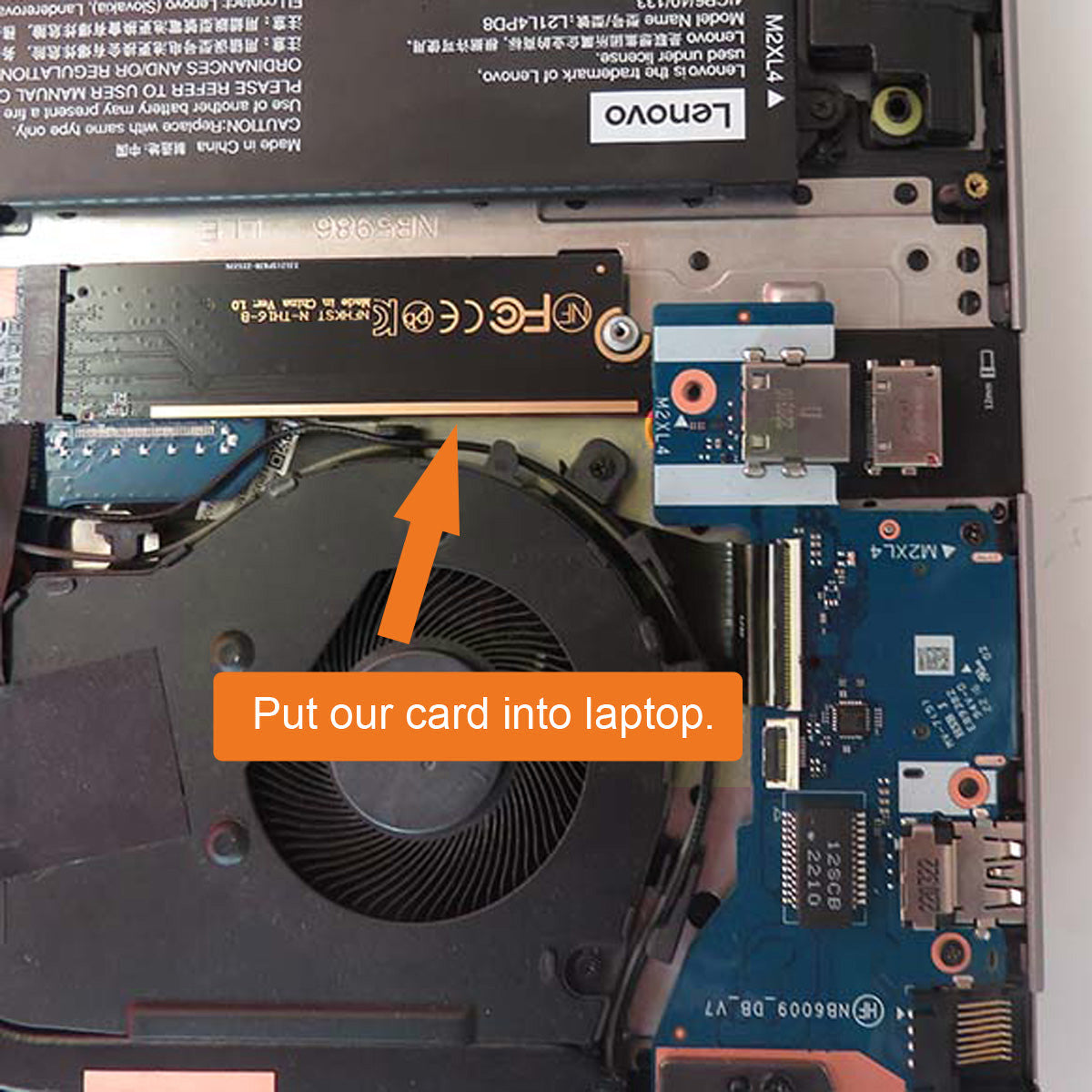 PCI-E 3.0 M.2 M-key to Oculink SFF-8612 SFF-8611 Host Adapter for ThinkBook 16+ Laptop External Graphics Card &amp; SSD