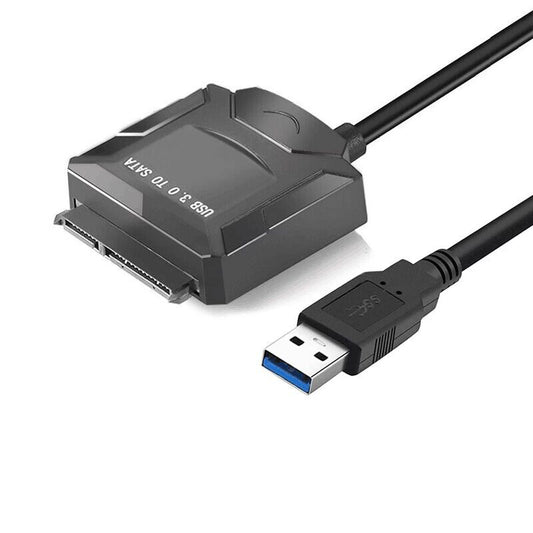U3-027-OD USB 3.0 to Angled SATA 22 Pin Adapter Cable for 2.5&quot;, 3.5&quot; Hard Disk Drive SSD for Desktop Laptop