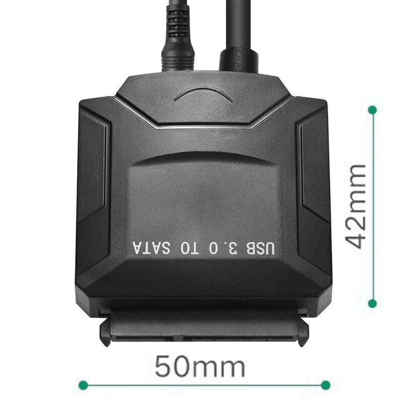 U3-027-OD USB 3.0 to Angled SATA 22 Pin Adapter Cable for 2.5&quot;, 3.5&quot; Hard Disk Drive SSD for Desktop Laptop