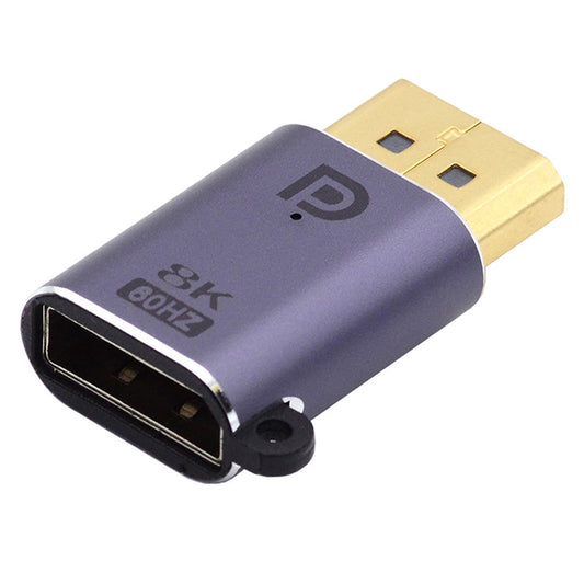 DP-036-8K02 Mini DisplayPort 1.4 Male to DP Female 8K 60Hz Adapter UHD Extension Adapter for Video PC Laptop Monitor