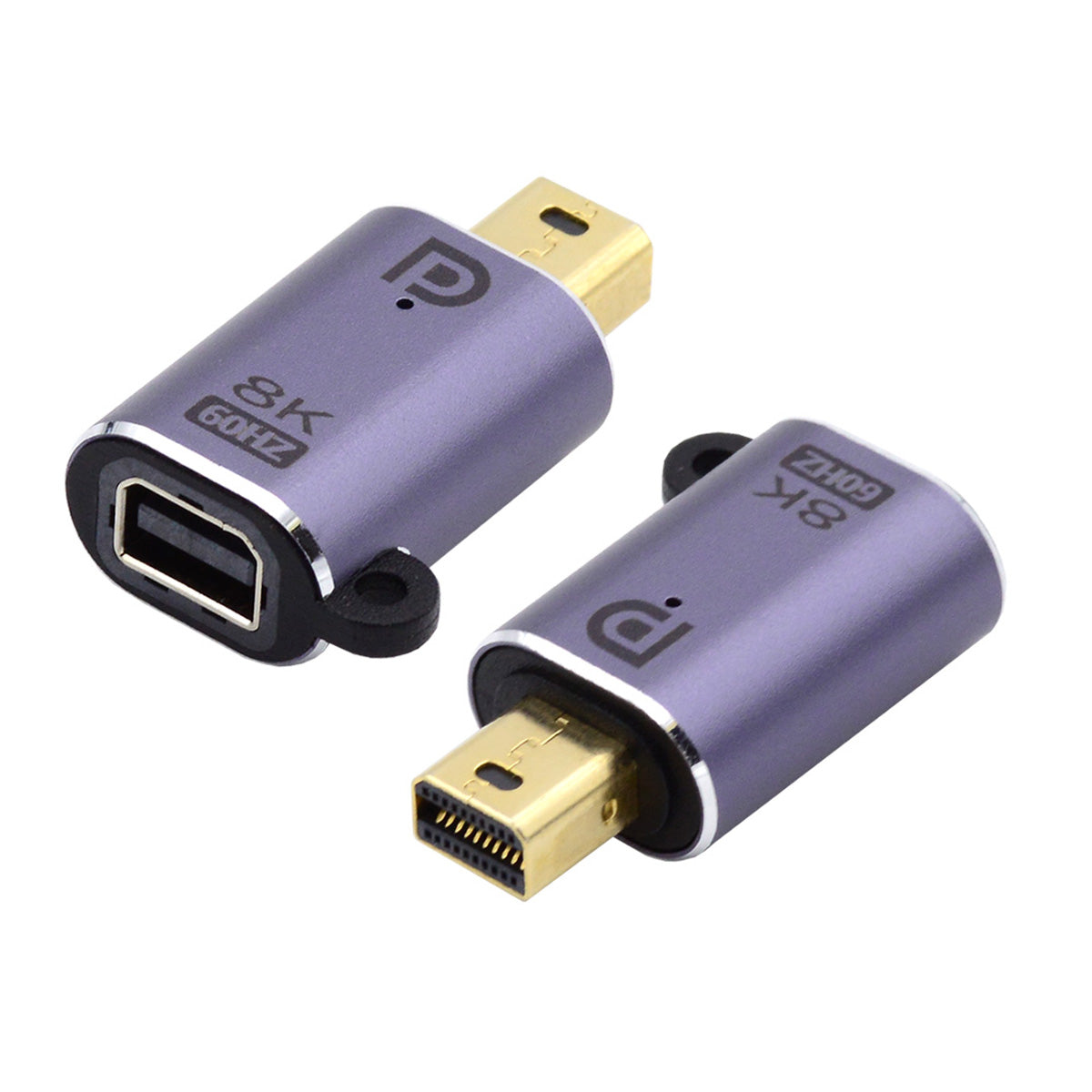 DP-036-8K03 Mini Displayport to Displayport Adapter 8K 60Hz DP Male to DP Female Connector for Laptop PC Monitor