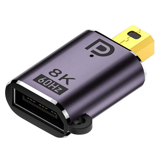 DP-036-8K01 8K 60Hz UHD Adapter Mini Displayport 1.4 Male to Displayport Female Adapter for Video PC Laptop