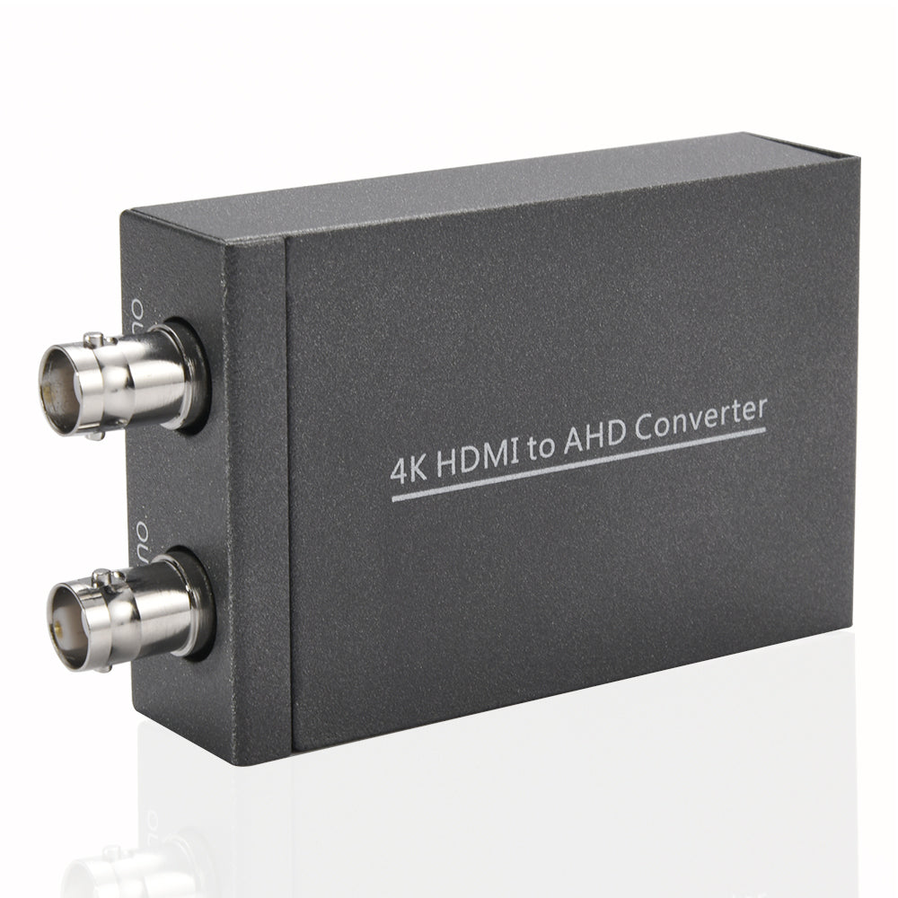 NK-C9 Coaxial Converter Loop Through Output HDMI to AHD Adapter Signal 1 Input 2 Output 4K HDMI to AHD 1080P Converter