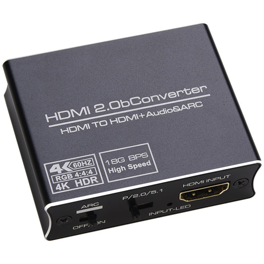 HDMI to HDMI + Audio &amp; ARC Adapter HDMI Converter HDMI Audio Splitter K60PS5 to Optical 5.1 Audio 3.5 Headset Split to Amplifier Audio