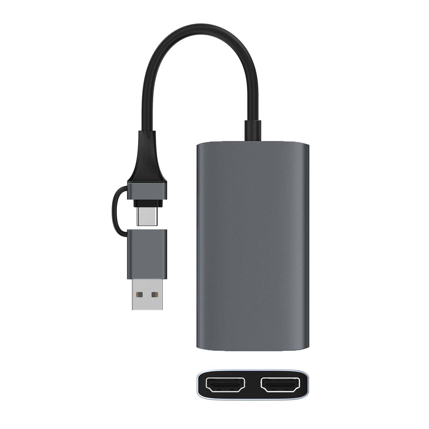 USB3.0 / Type-C to HDMI HD Video Capture Card 4K Loop Out 1080P Capture Recorder for Game Live Streaming