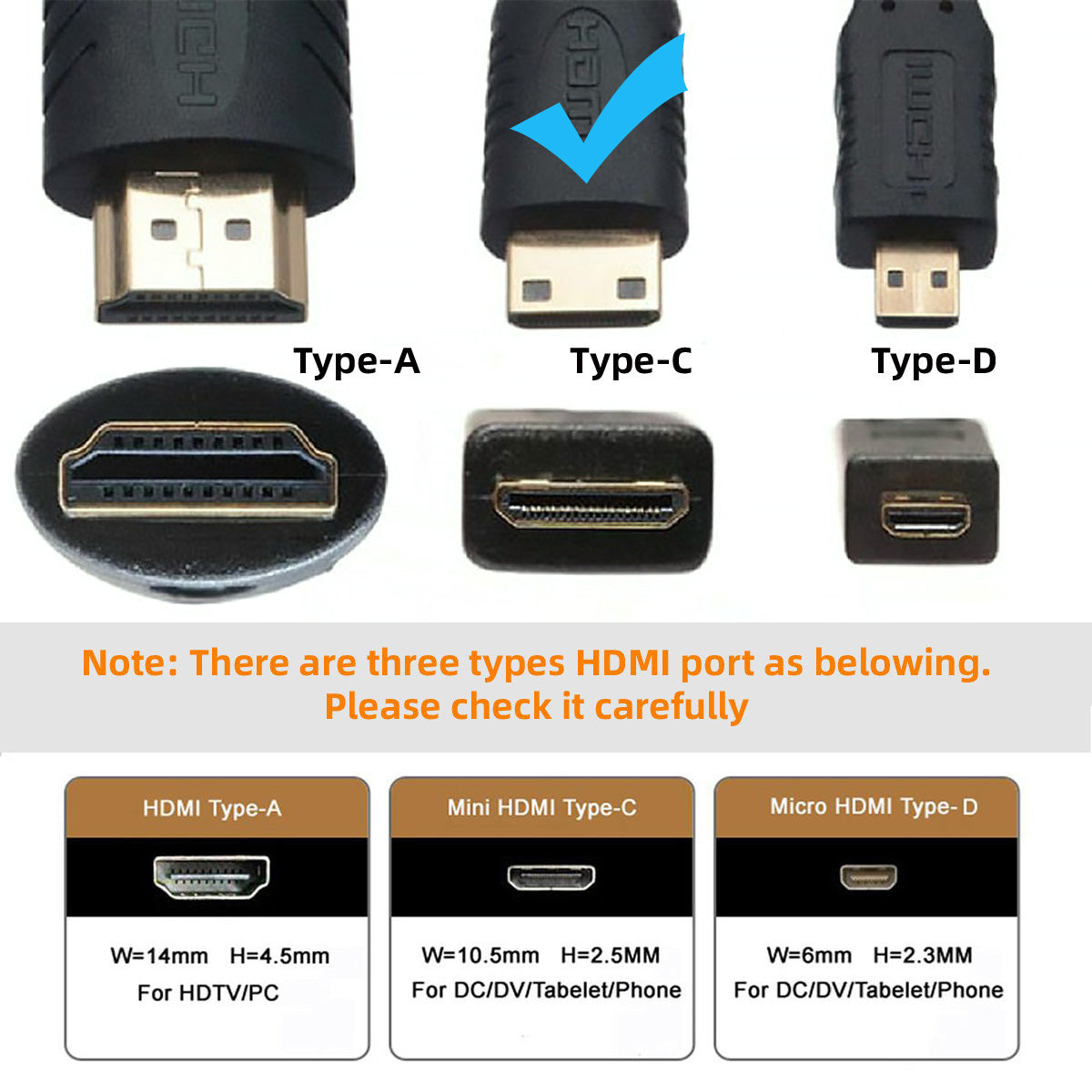 HD-025-CF HDMI to DVI Short Cable 20cm Bi-Directional Mini HDMI Female to DVI Male Adapter Converter